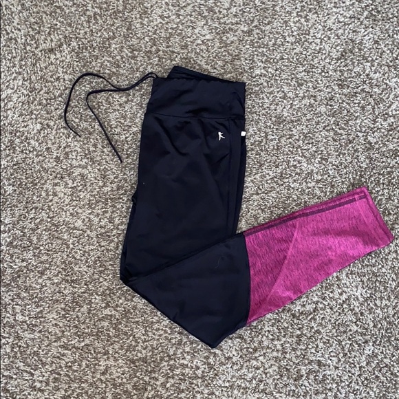 Danskin Now Two Tone Fitted Leggings - Picture 3 of 8